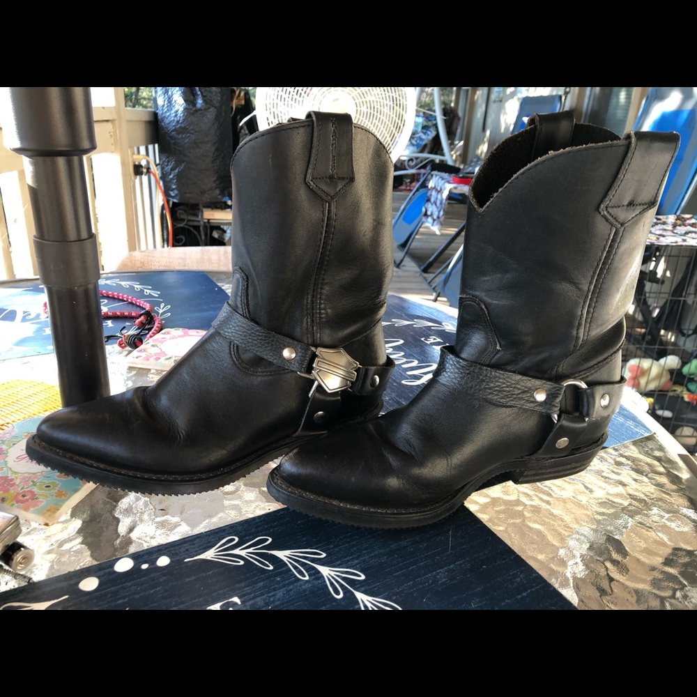 Ladies Harley Davidson Boots size 7